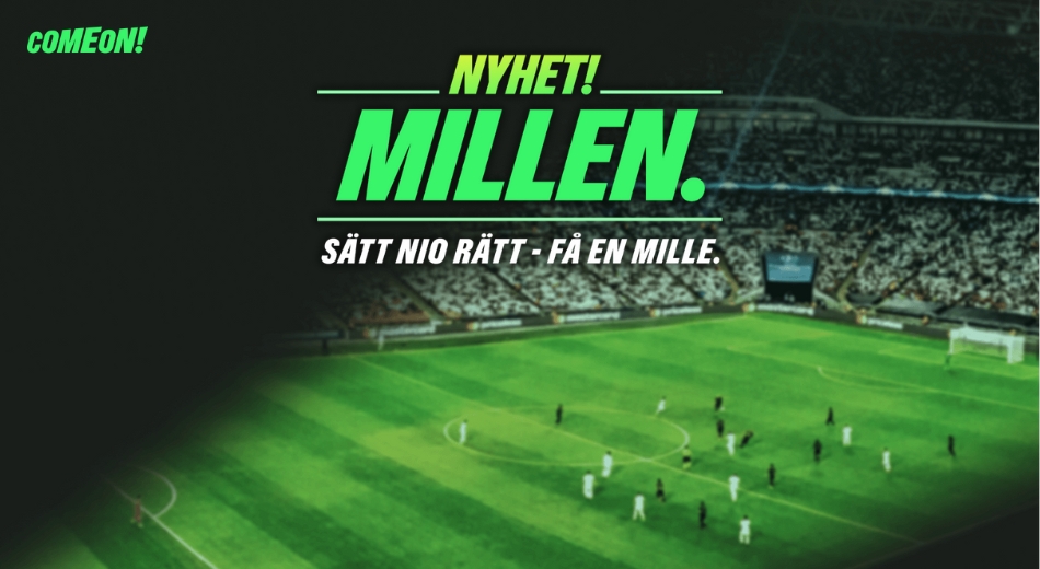 Millen - Sätt 9 rätt och vinn en miljon kronor